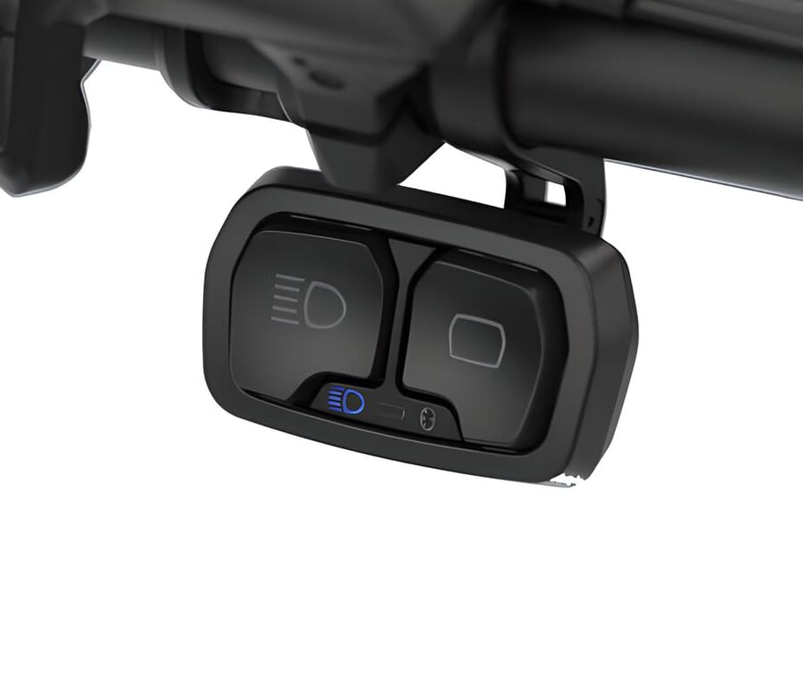 Busch and Müller Bluetooth high beam switch for Briq-XL E