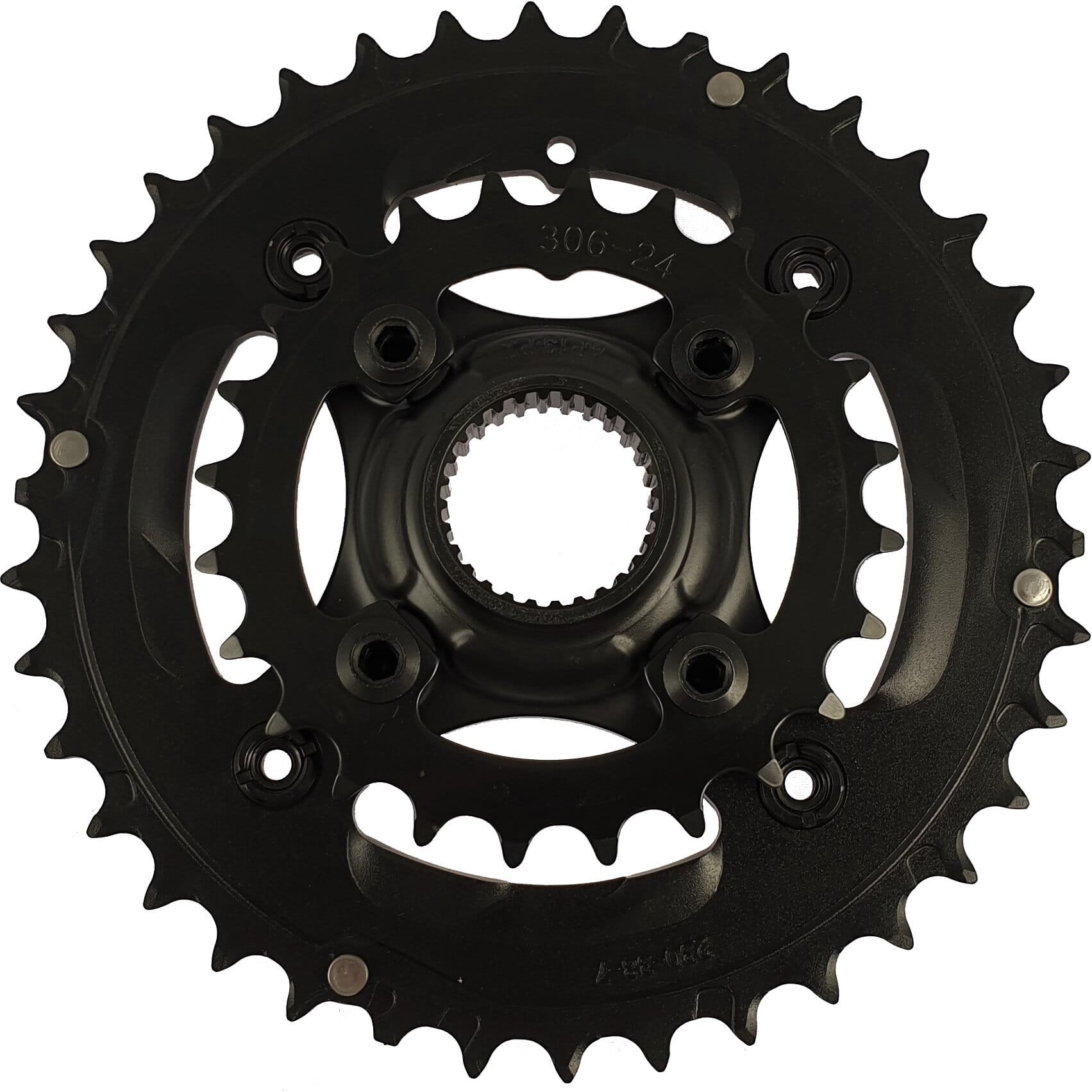 Giant chainring-Set 38 / 24 teeth with Spider