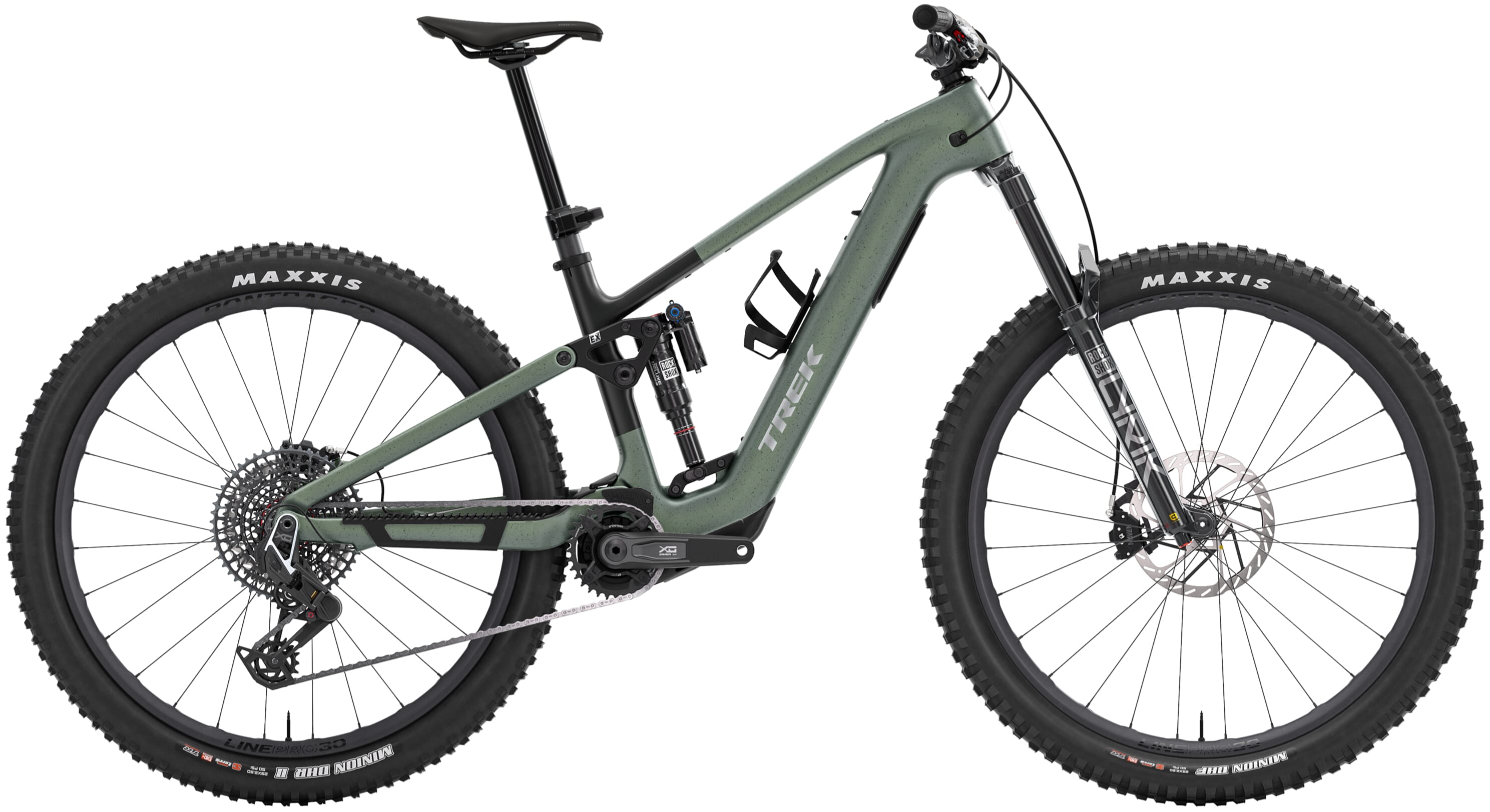 Trek Fuel+ EX 9.9 X0 AXS Gen 2 - 2026 Lichen Green/Keswick Green Splatter