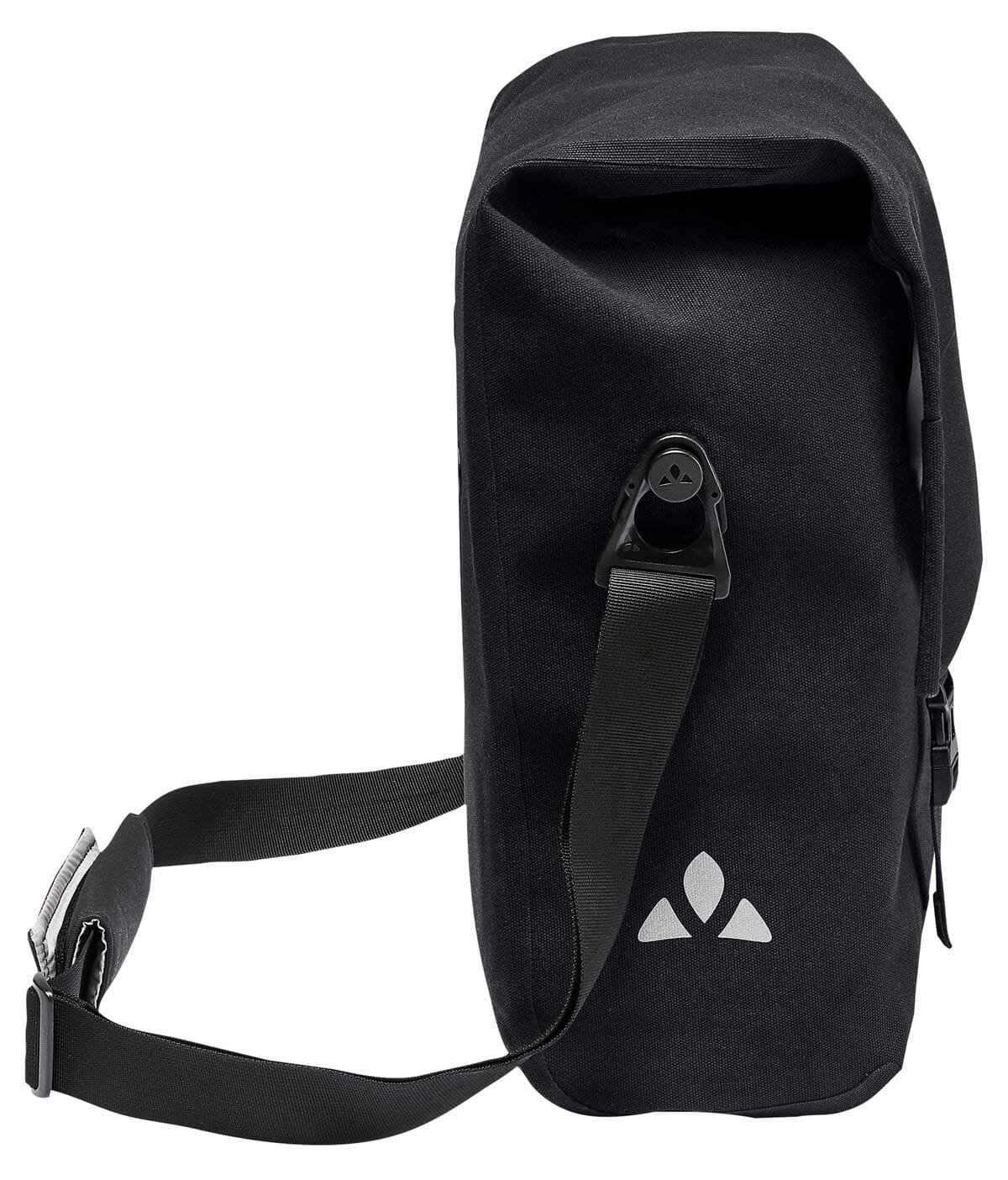 Vaude Augsburg IV carrier bag & pannier rack bag - black side view