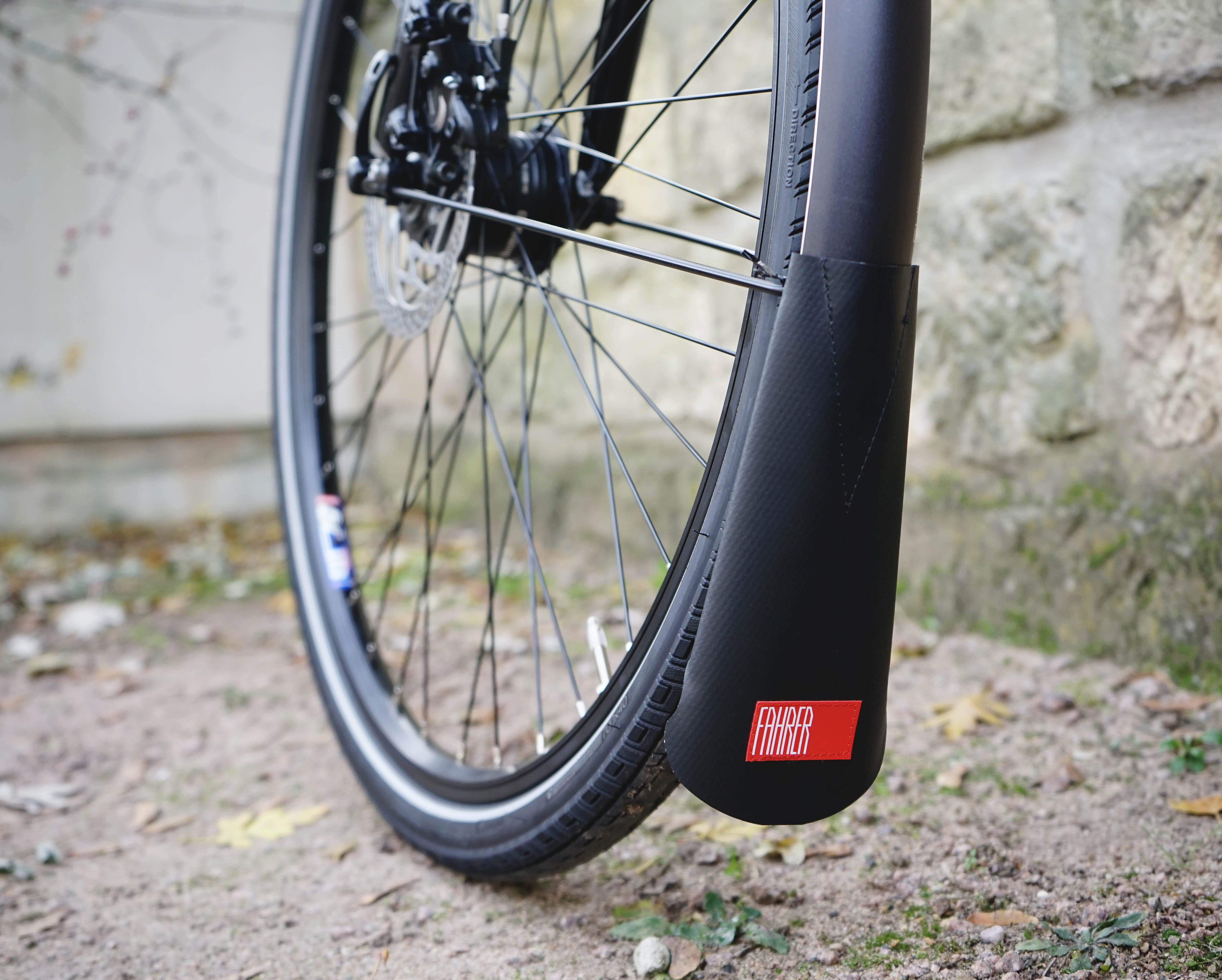 Fahrer Latz Urban Mud flaps for front wheel mudguards
