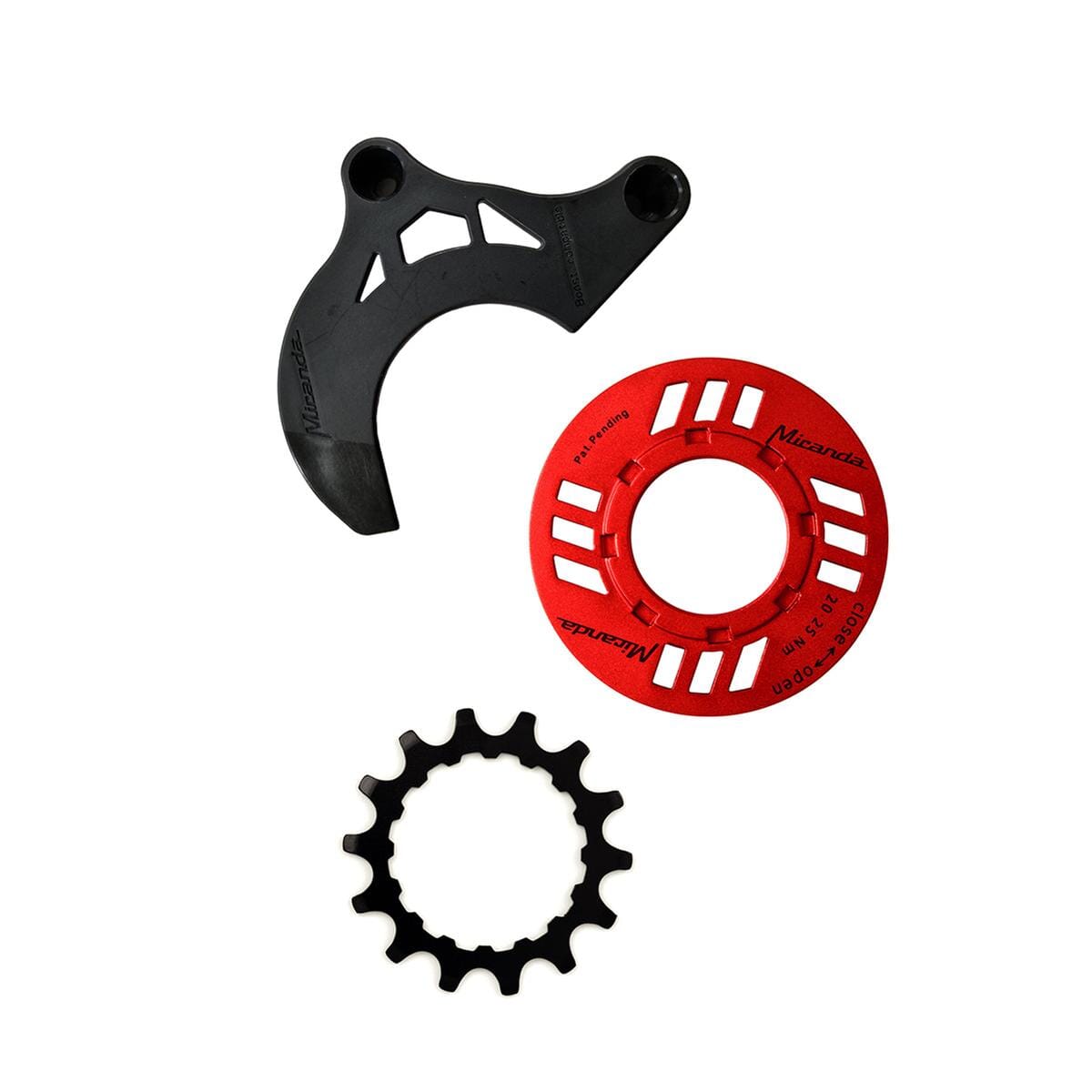Miranda Chain Guard Set 14 Teeth Red