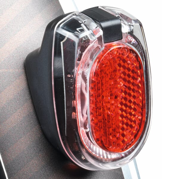 B&M Secula Electric Bicycle Taillight mounted on mudguard - 331ASDC0211