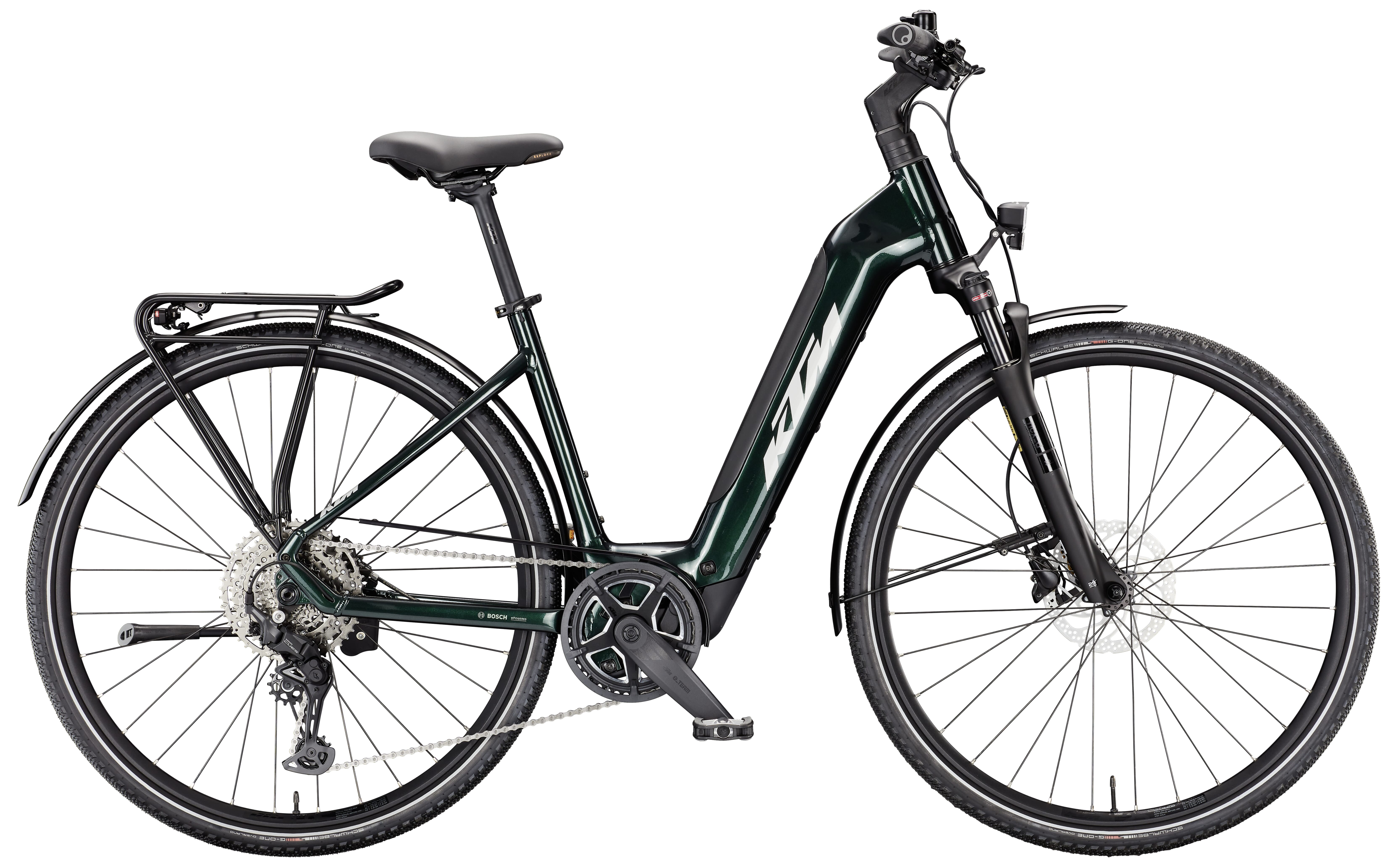 KTM Macina Sport SX 20 - 2026 - Step-through - Emerald Black (Silver)