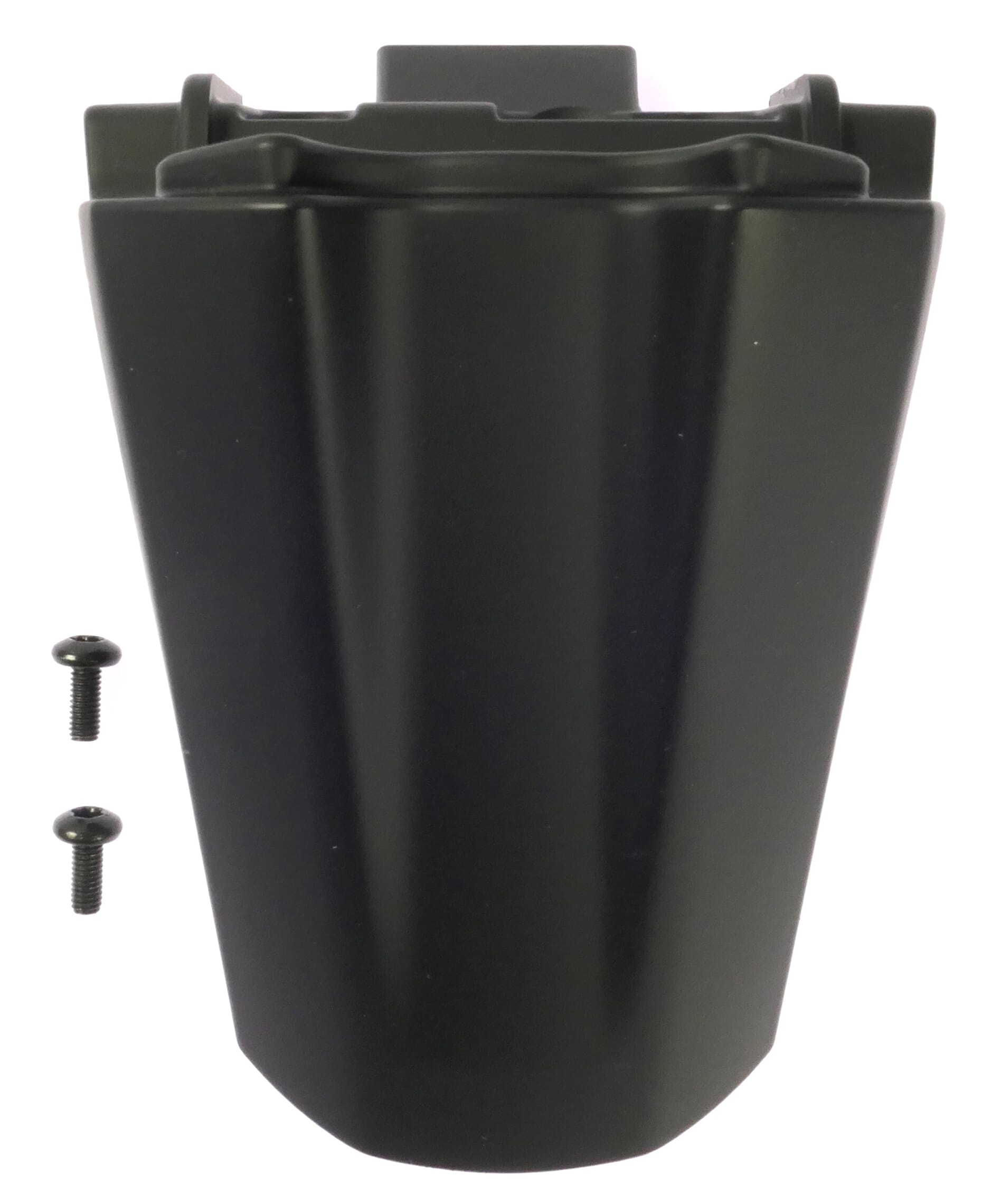 Giant batteryframe cover for battery-lock with fastening screws