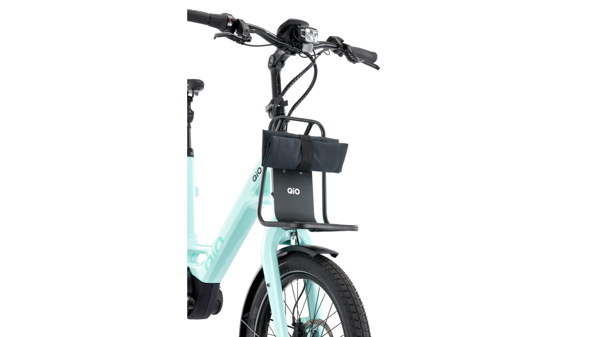 Qio front pannier LISA mounted and folded