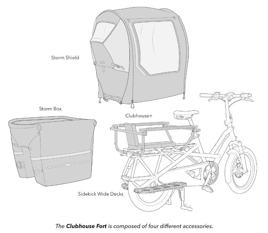 Tern Clubhouse Fort - complete set