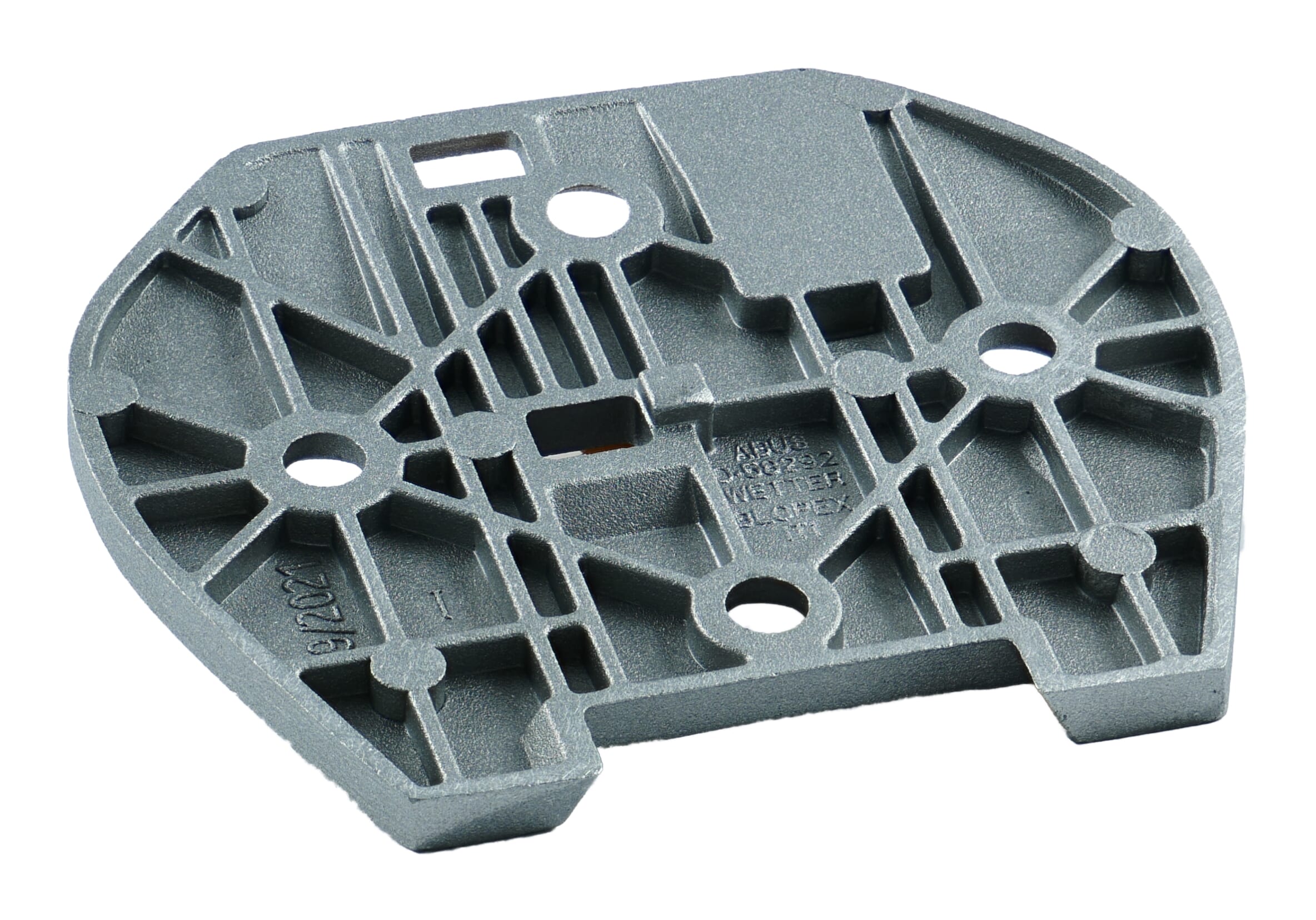 Raymon mounting plate set for Yamaha Simplo-Intube 630Wh - rear side