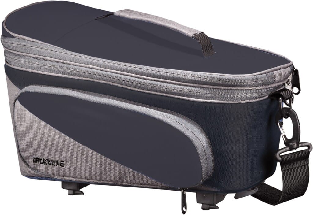 Racktime Talis Plus bike bag black-grey
