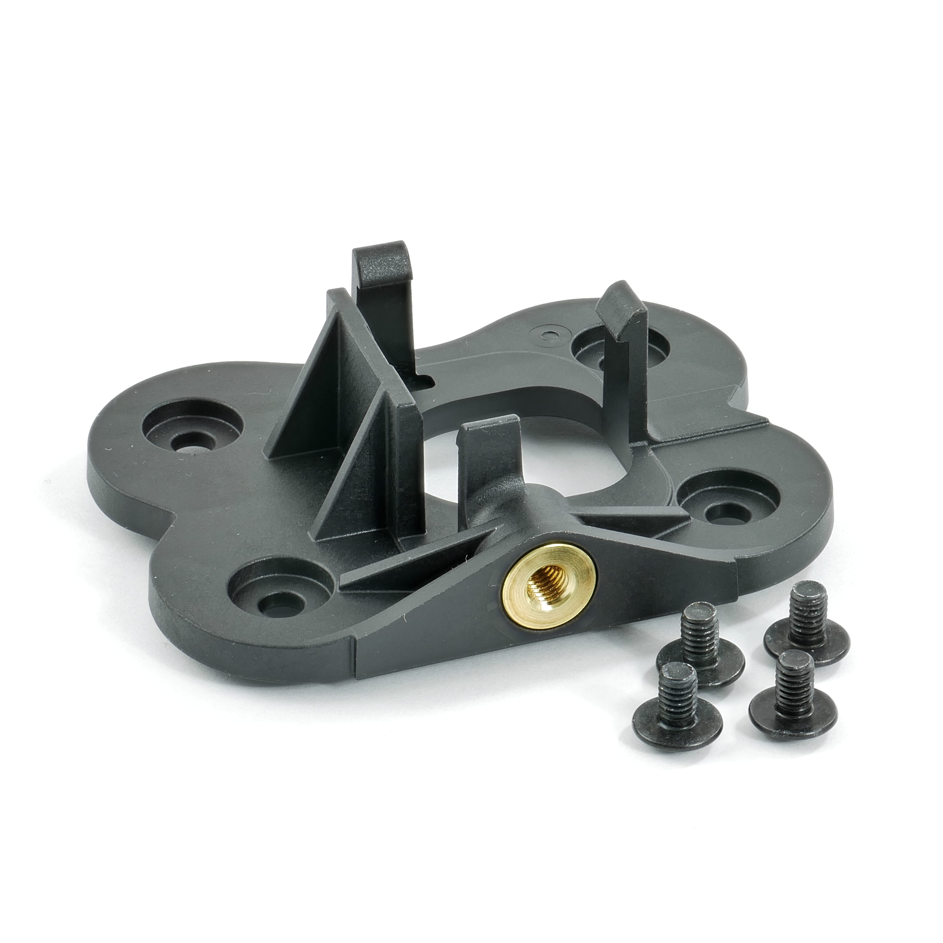 Bosch CompactTube 400 Wh screw-on plate - horizontal, fixed, lock side