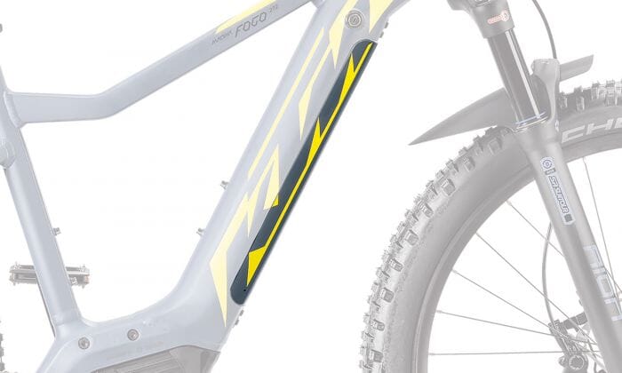 KTM PowerTube battery cover - down tube - epic grey matt - 840218002
