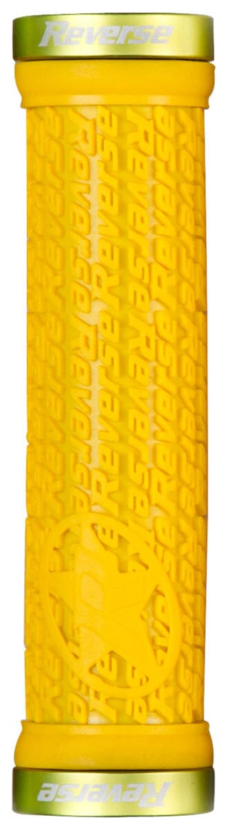 REVERSE grip Stamp Lock On Ø30mm x 135mm yellow/apple green