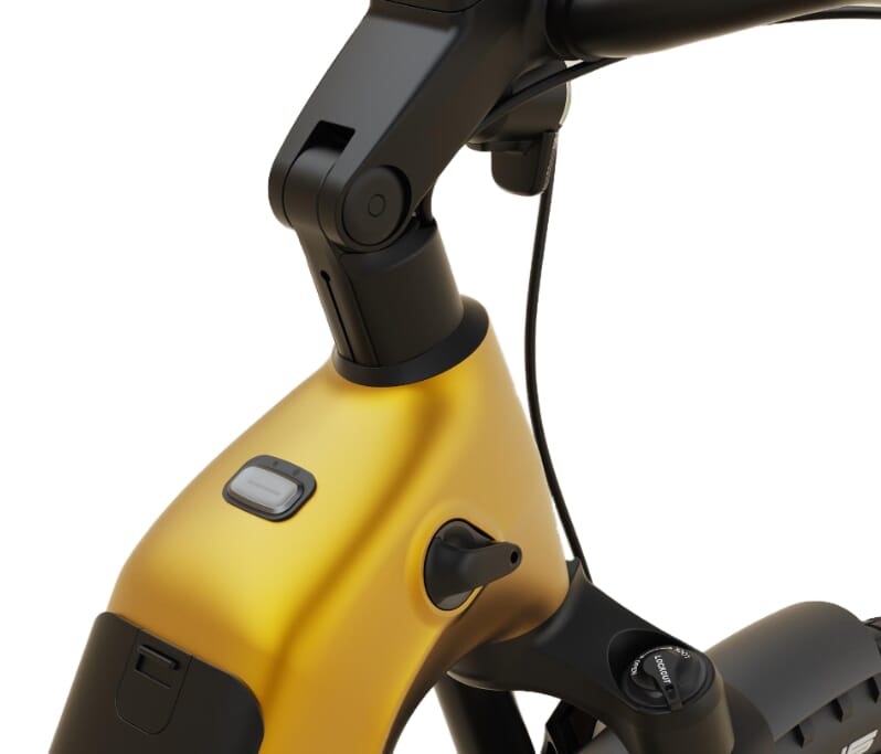 Giant RideControl GO 2 top tube control unit - mounted
