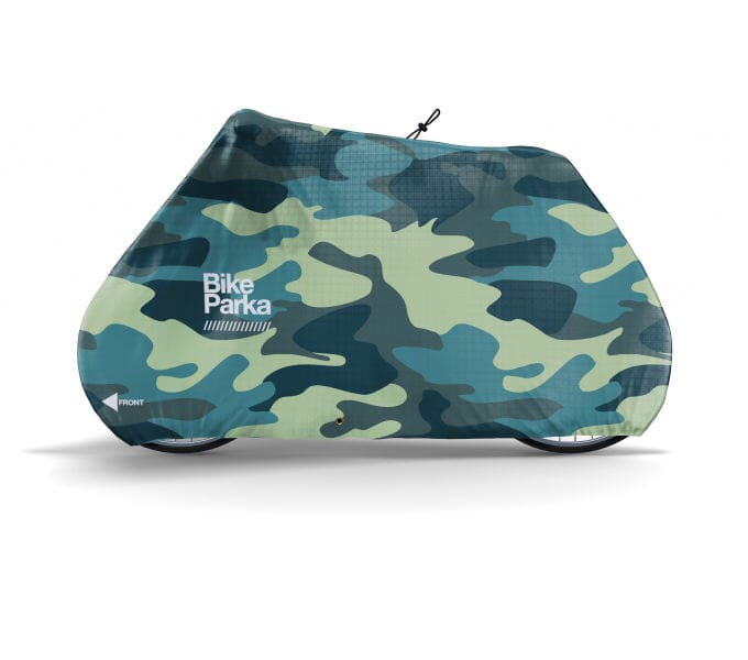 BikeParka bike cover STASH - camo