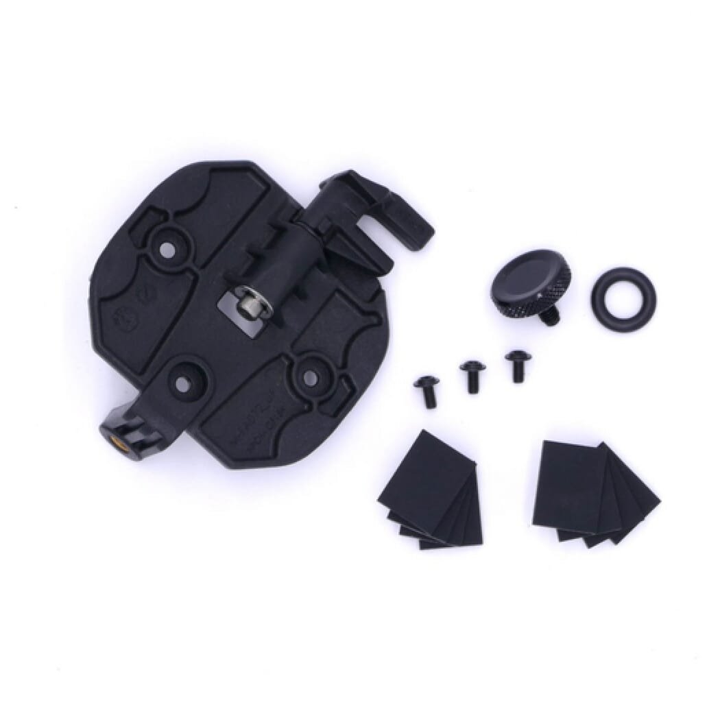 Moustache screw-on plate Intube battery with lock