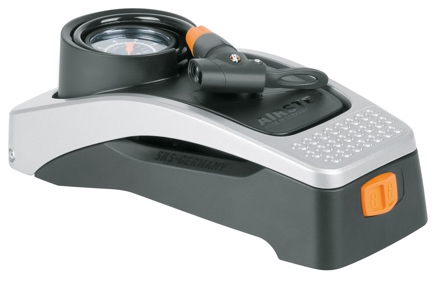 SKS Airstep foot pump - closed perspective