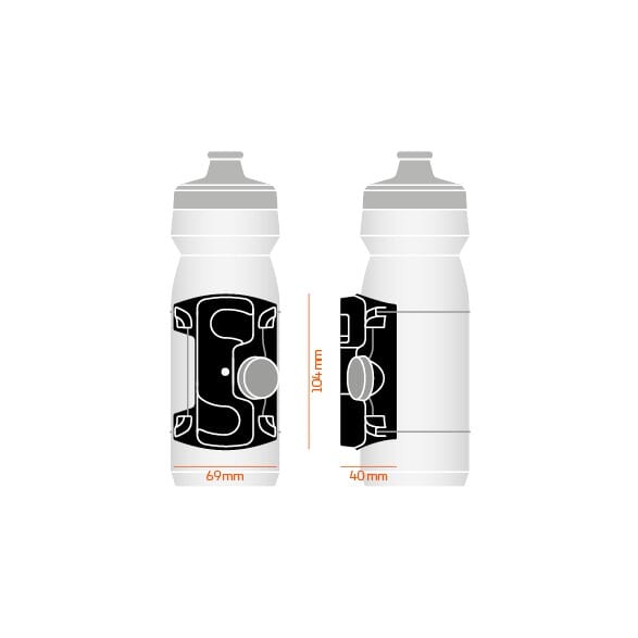 Fidlock Twist Uni Connector Single - dimension