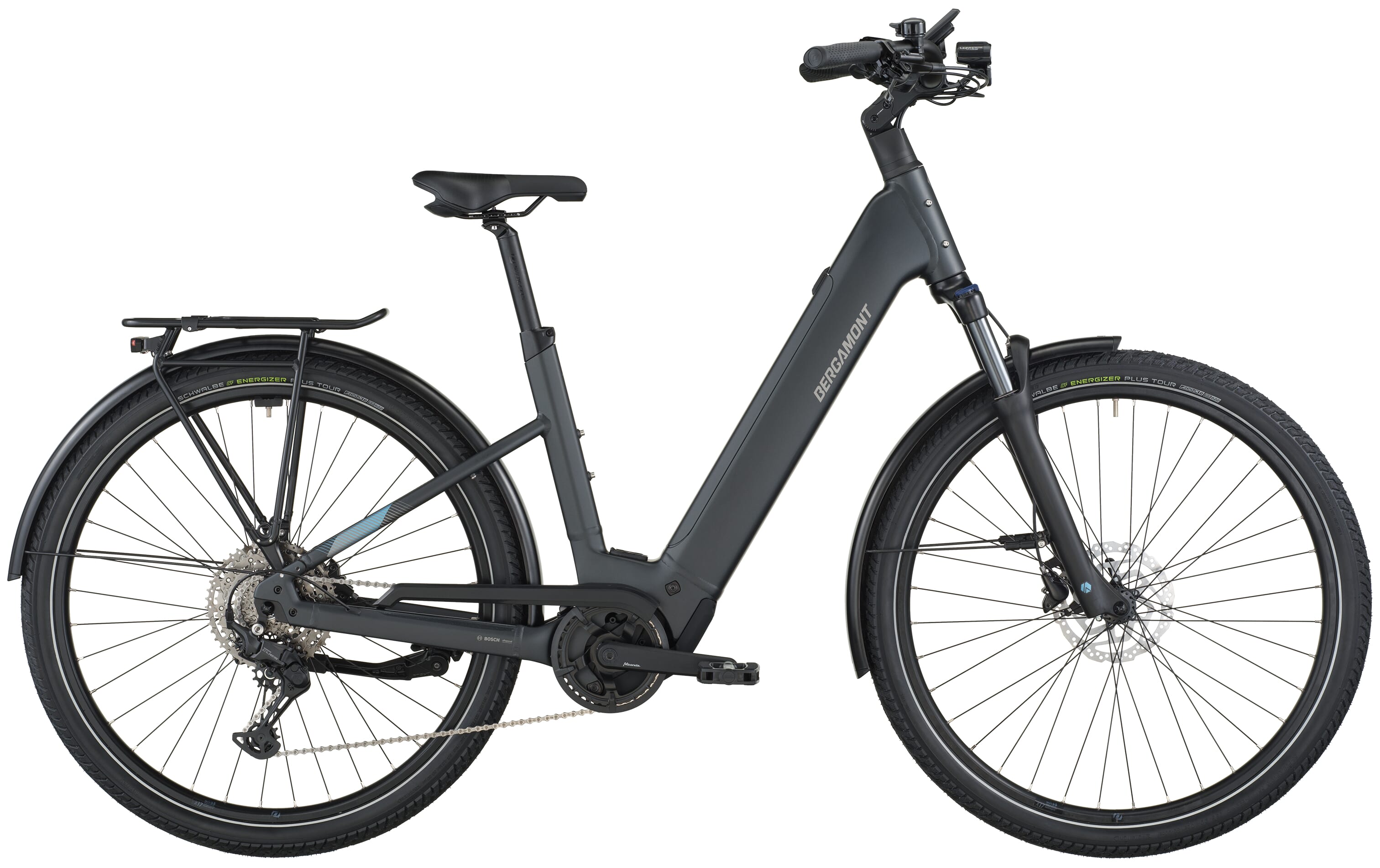 Bergamont E-Horizon Sport 20 - Step-through Flaky Black