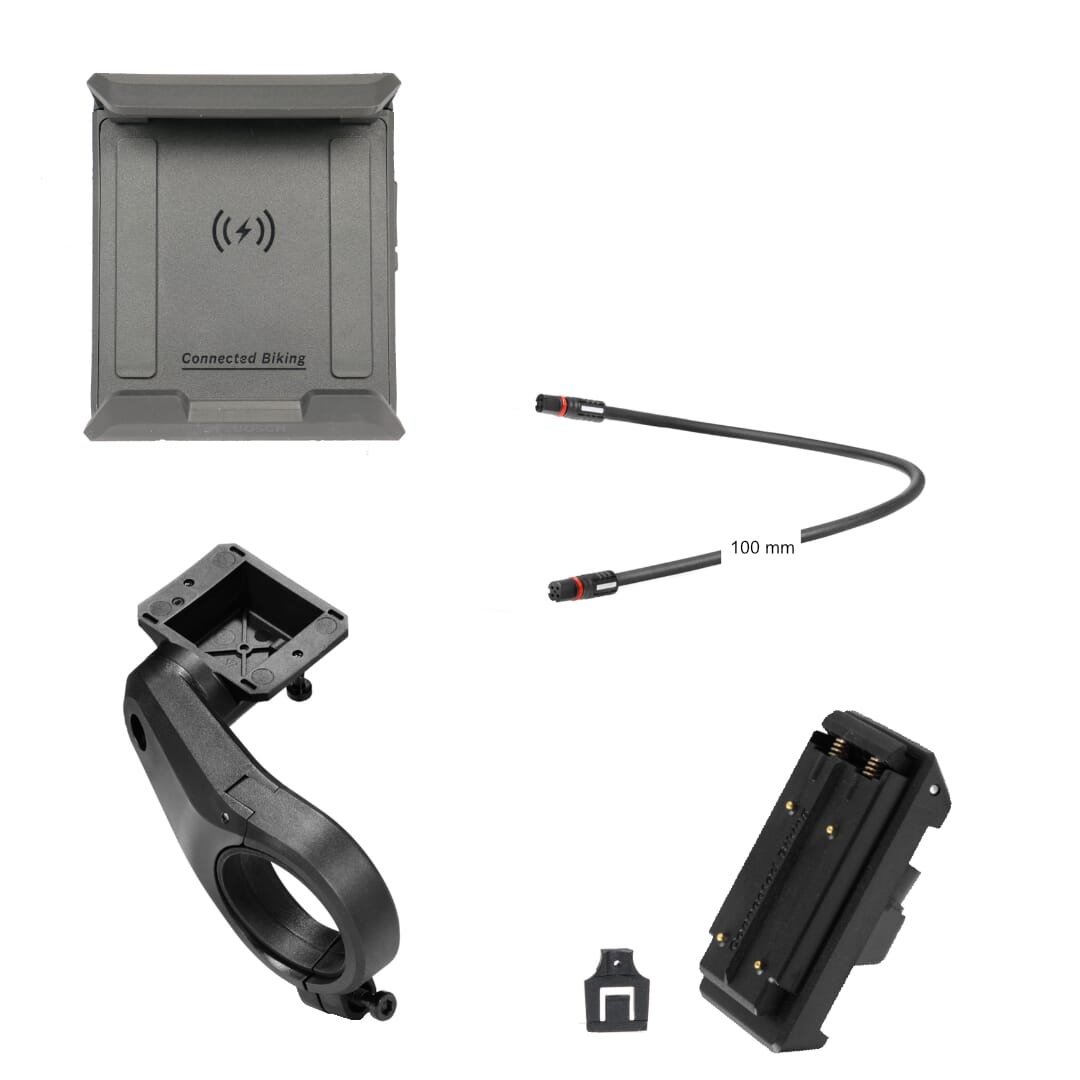 Bosch SmartphoneGrip Nachrüst-Set mit Halter - Kabelabgang vorn/oben 100mm