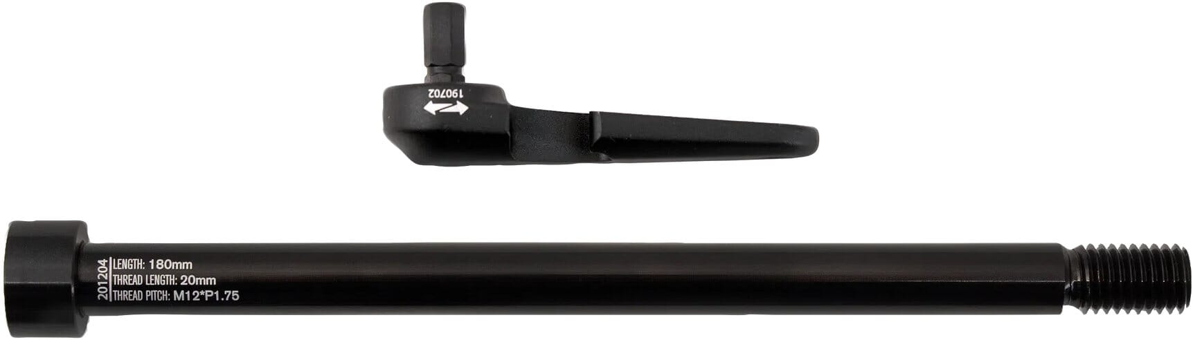 Haibike thru axle kit for All MTN models - M12x1.75