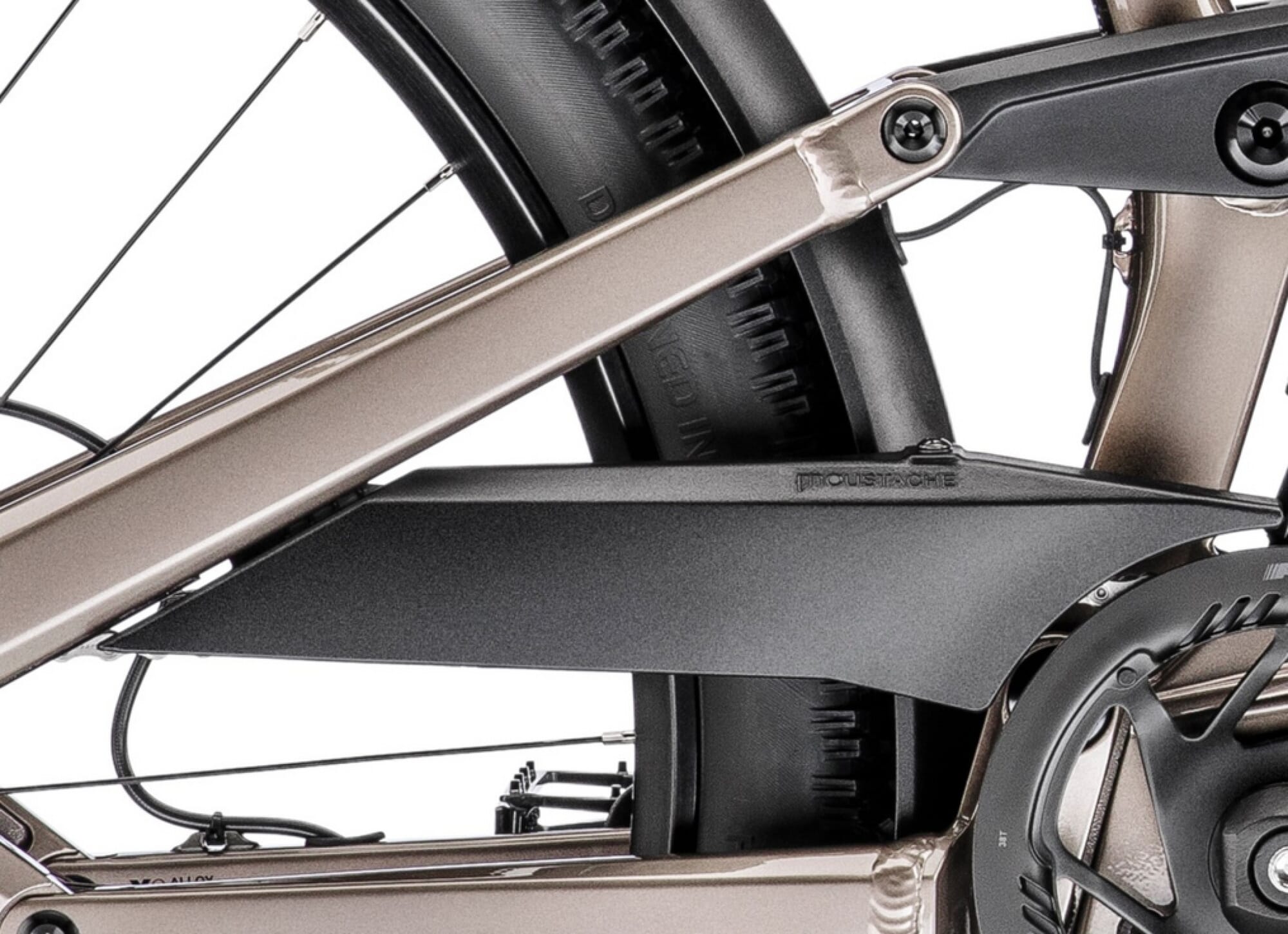 Moustache chain guard set for FS models from 2020 onwards