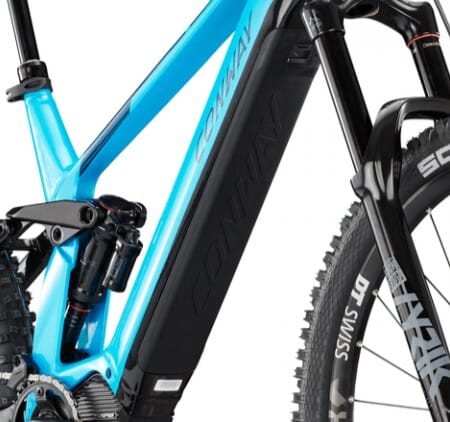 Conway Battery Cover for eWME e-bikes model year 2021 mounted