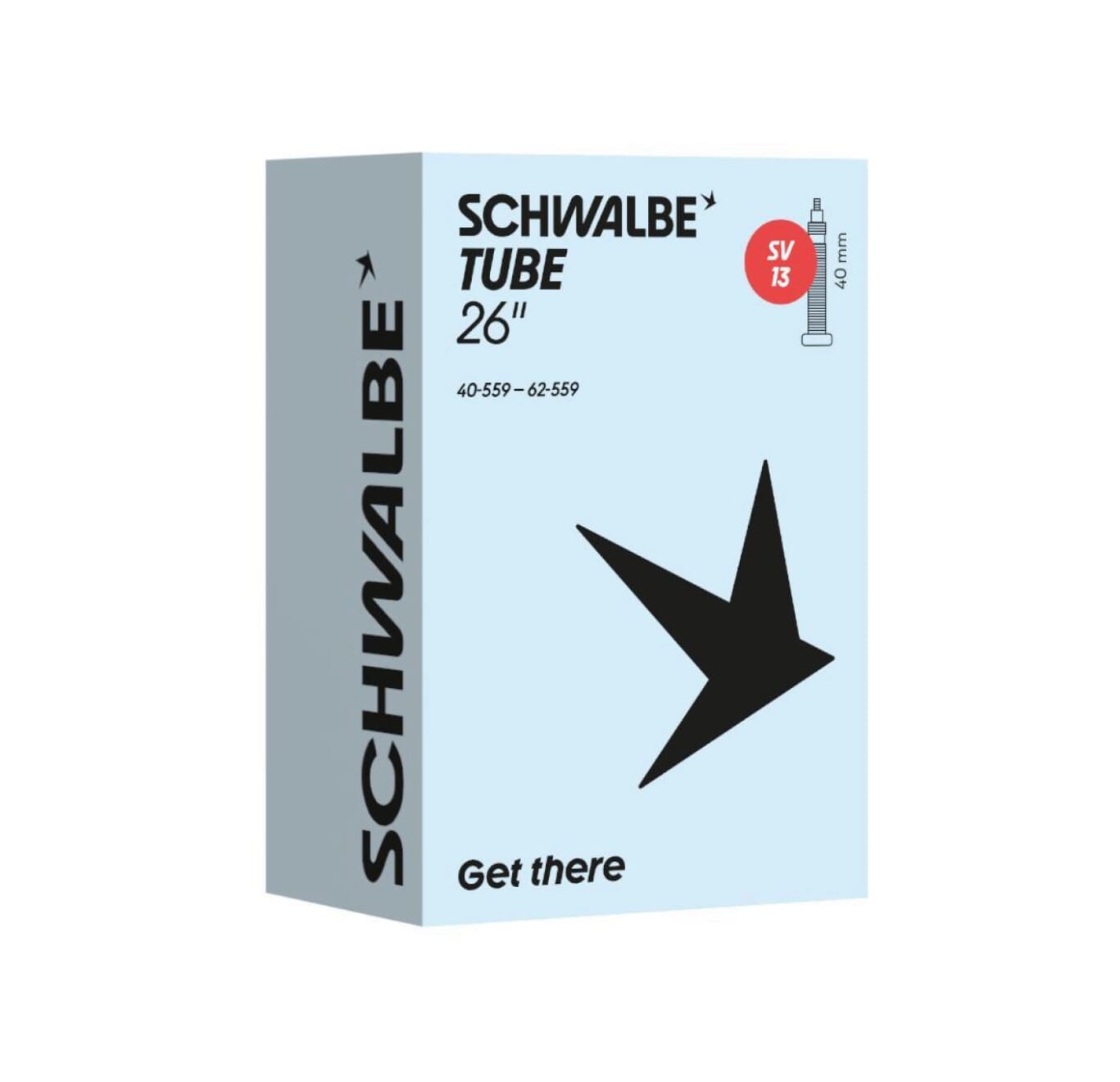 Schwalbe SV13 inner tube 40-62/559