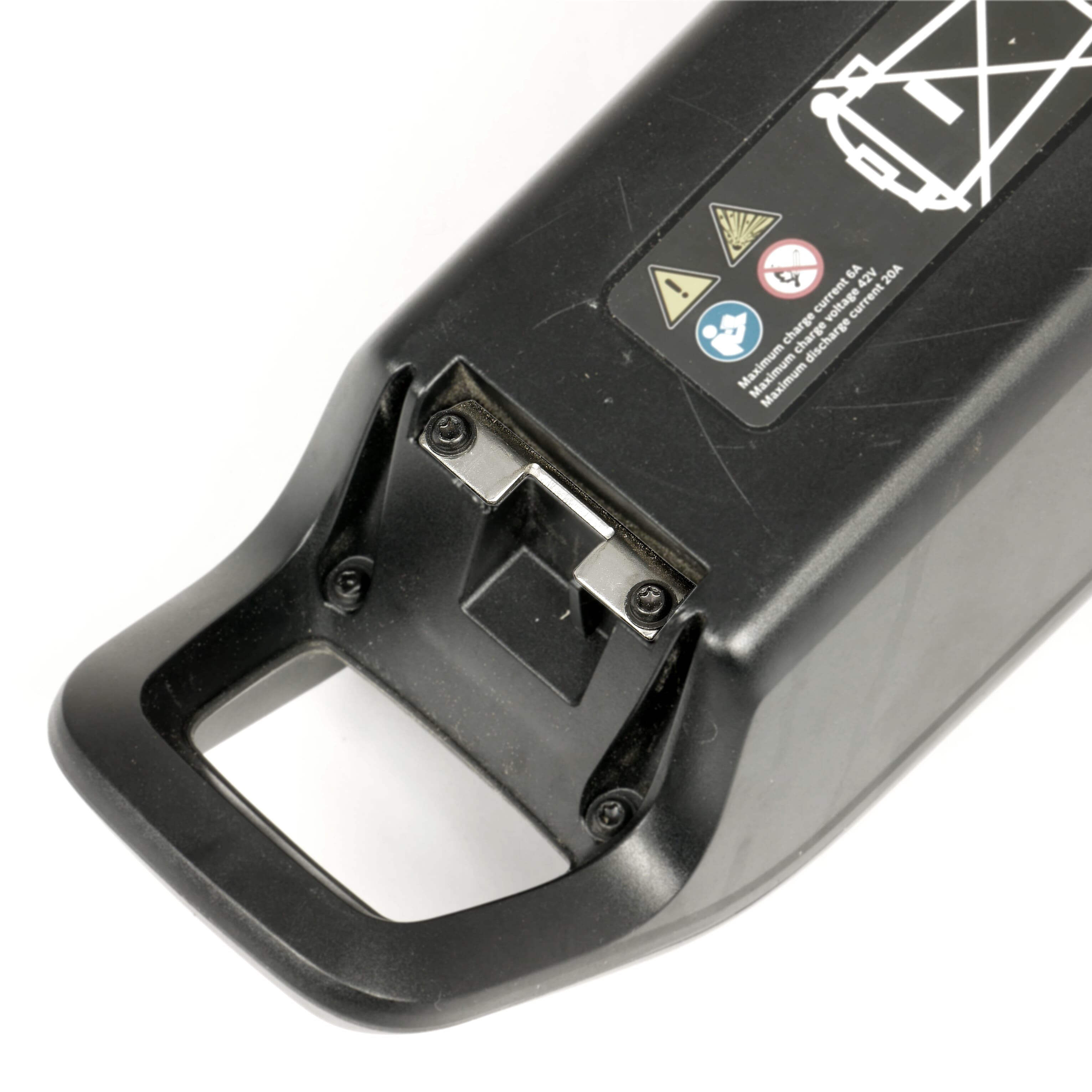 Bosch lock plate frame battery - mounted