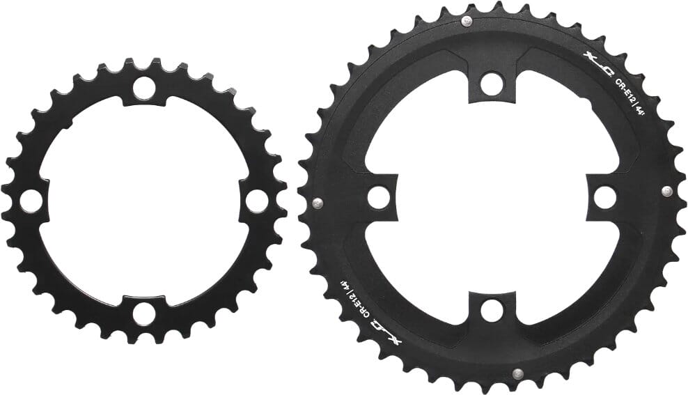 XLC eBike chainring CR-E12 - steel BCD 104mm - 32/44 teeth
