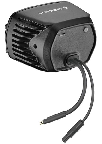 Litemove RXW-2900 eBike headlight - rear view