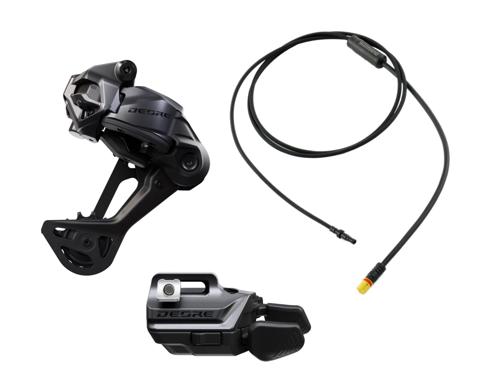 Shimano Deore Di2 retrofit set for Bosch Smart System 12-speed shifters with I-Spec EV