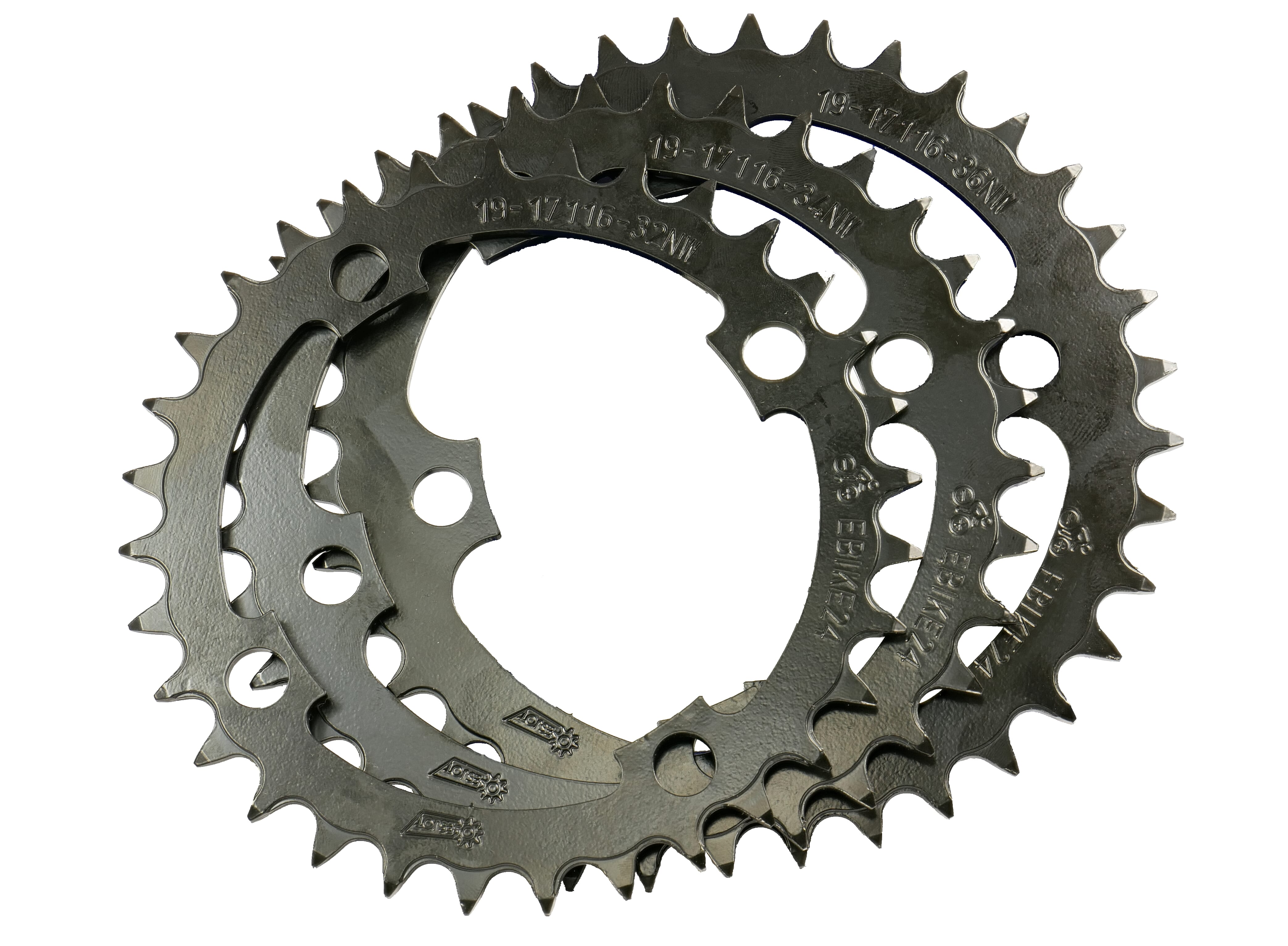 EBIKE24 Narrow Wide chainring 104 steel 4-arm