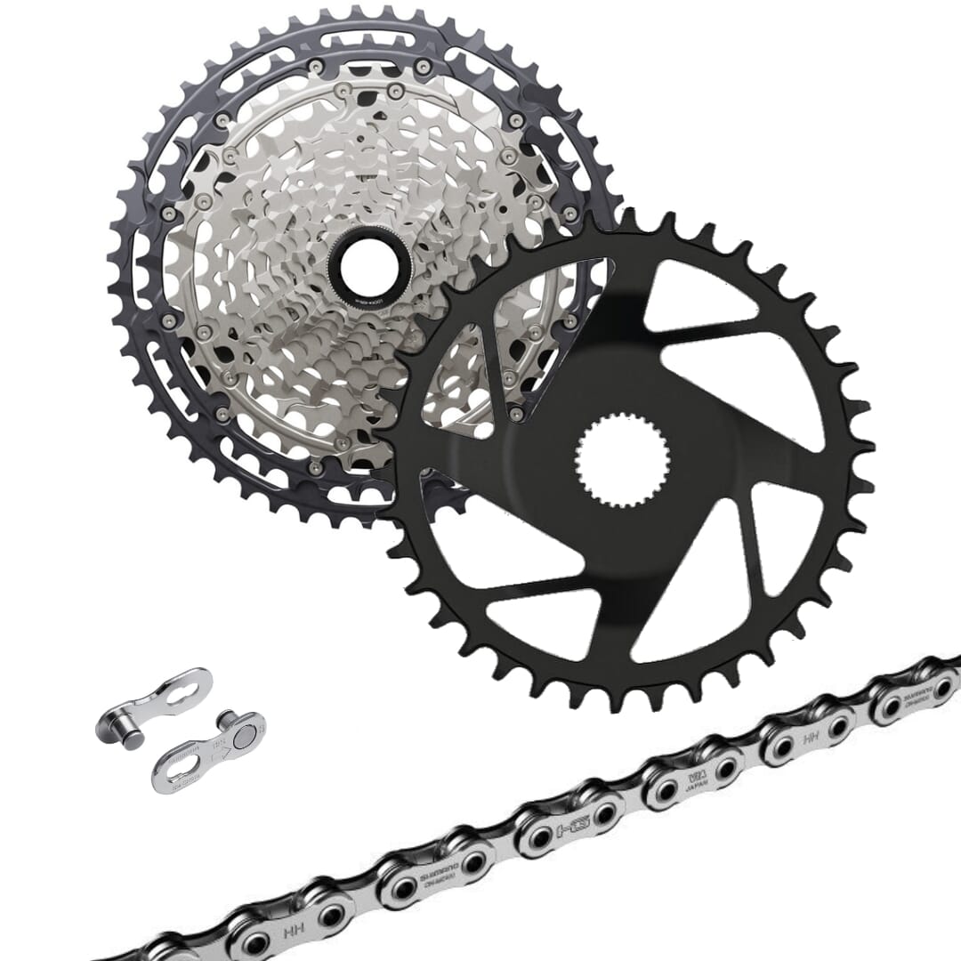 Bosch Gen.4/Gen.5 eBike wear set Shimano Deore XT 12-speed - Direct Mount 10-51 teeth