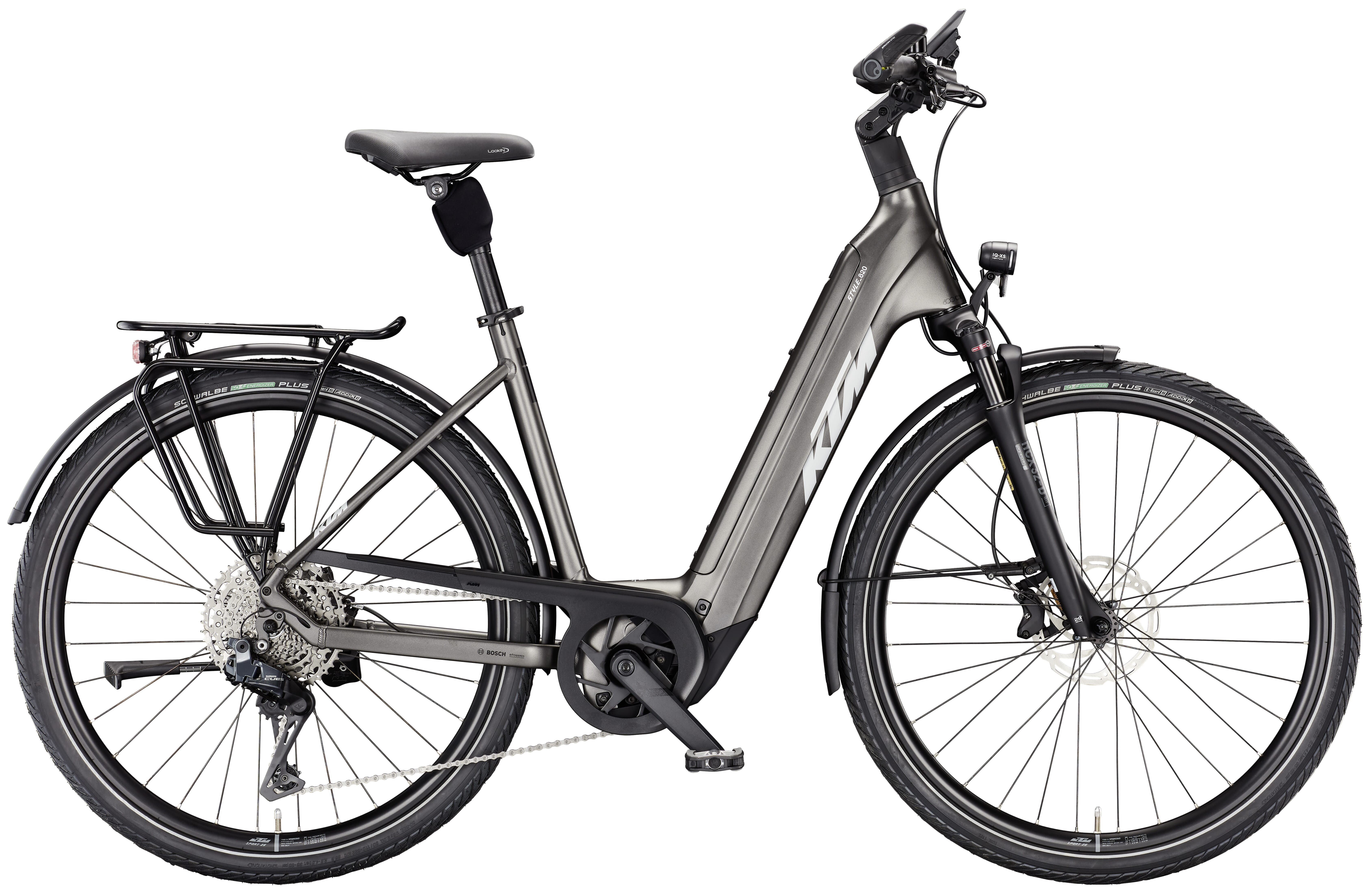 KTM Macina Style 820 Di2 2026 - Machine Grey Matt Step-through bike