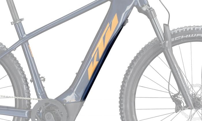 KTM PowerTube battery cover - down tube - eveblue - 840118031