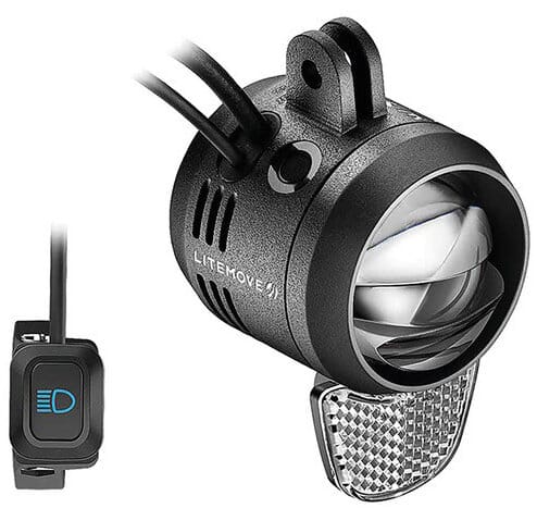 Photo inspiration: Visual Reference: Litemove Ac 210 Ebike Headlight High Beam 210 Lux Low