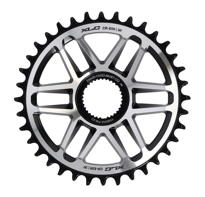 XLC eBike chainring CR-E09 for Yamaha PW-X3 36 teeth