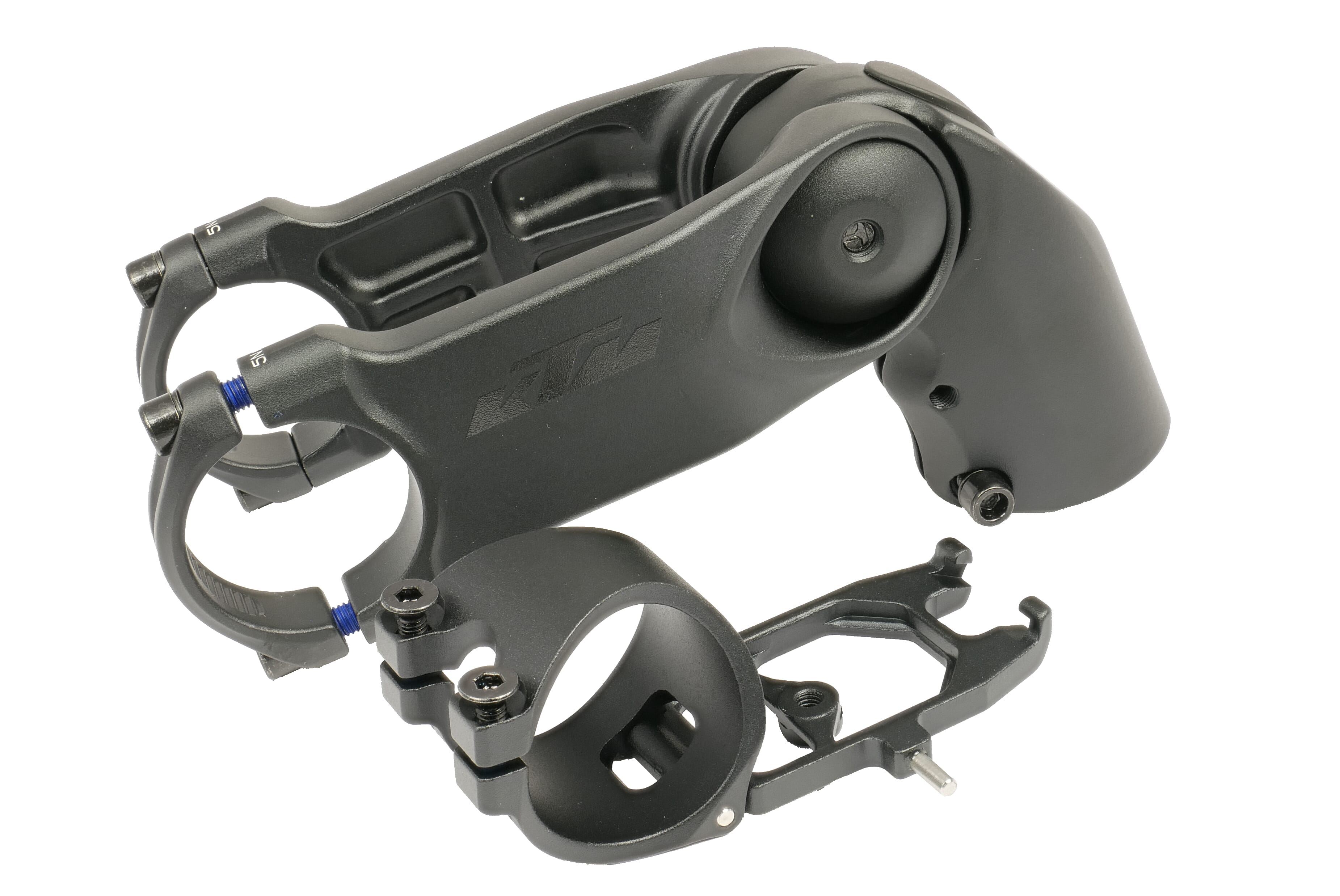 KTM e-bike stem 90mm,0°-60°, integrated Kiox bracket 3
