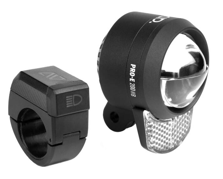 Cube Acid e-bike front light Pro-E 200 HB X-Connect