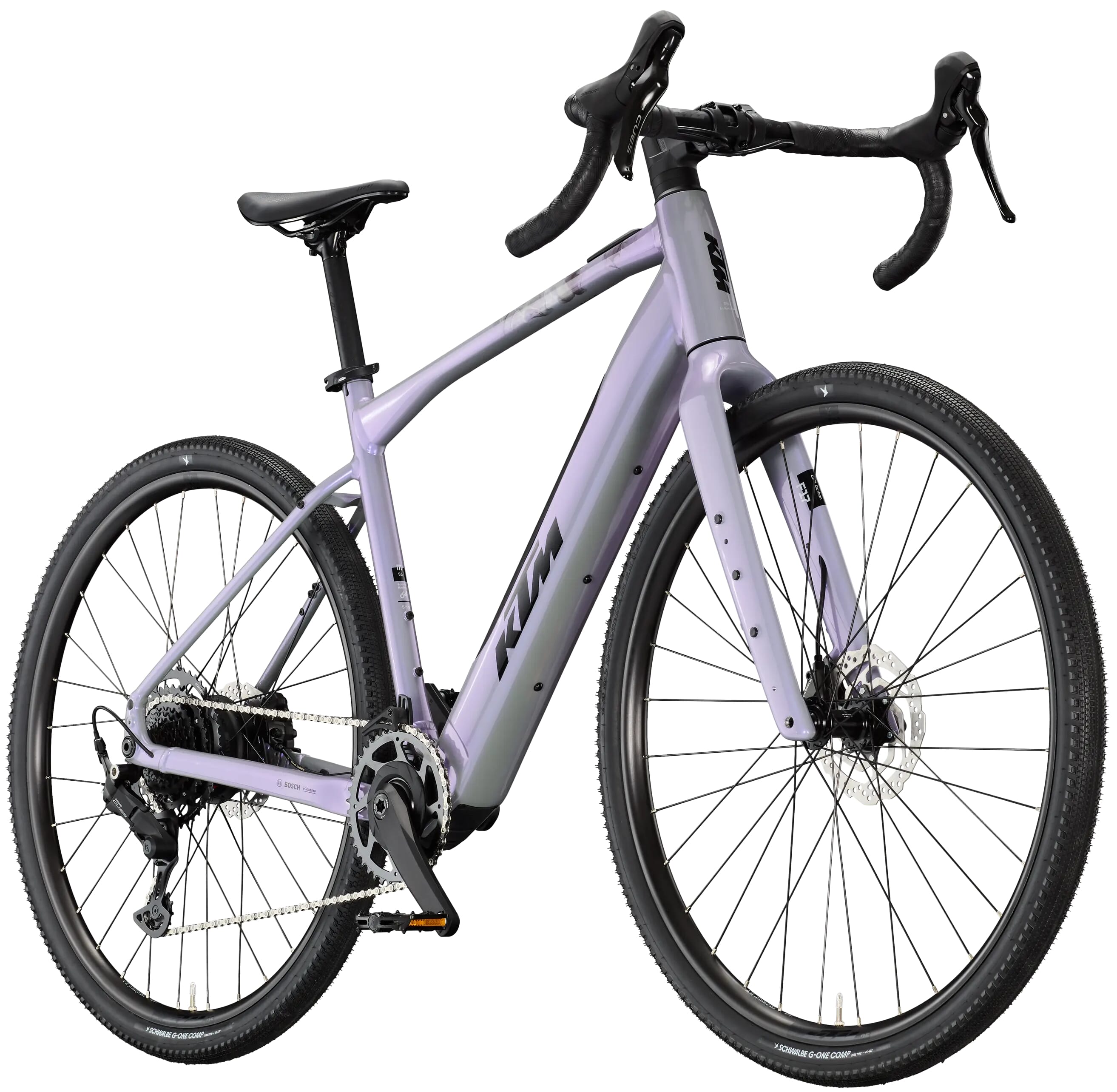 KTM Macina Gravelator HX – Sonic Purple (Black) View 2