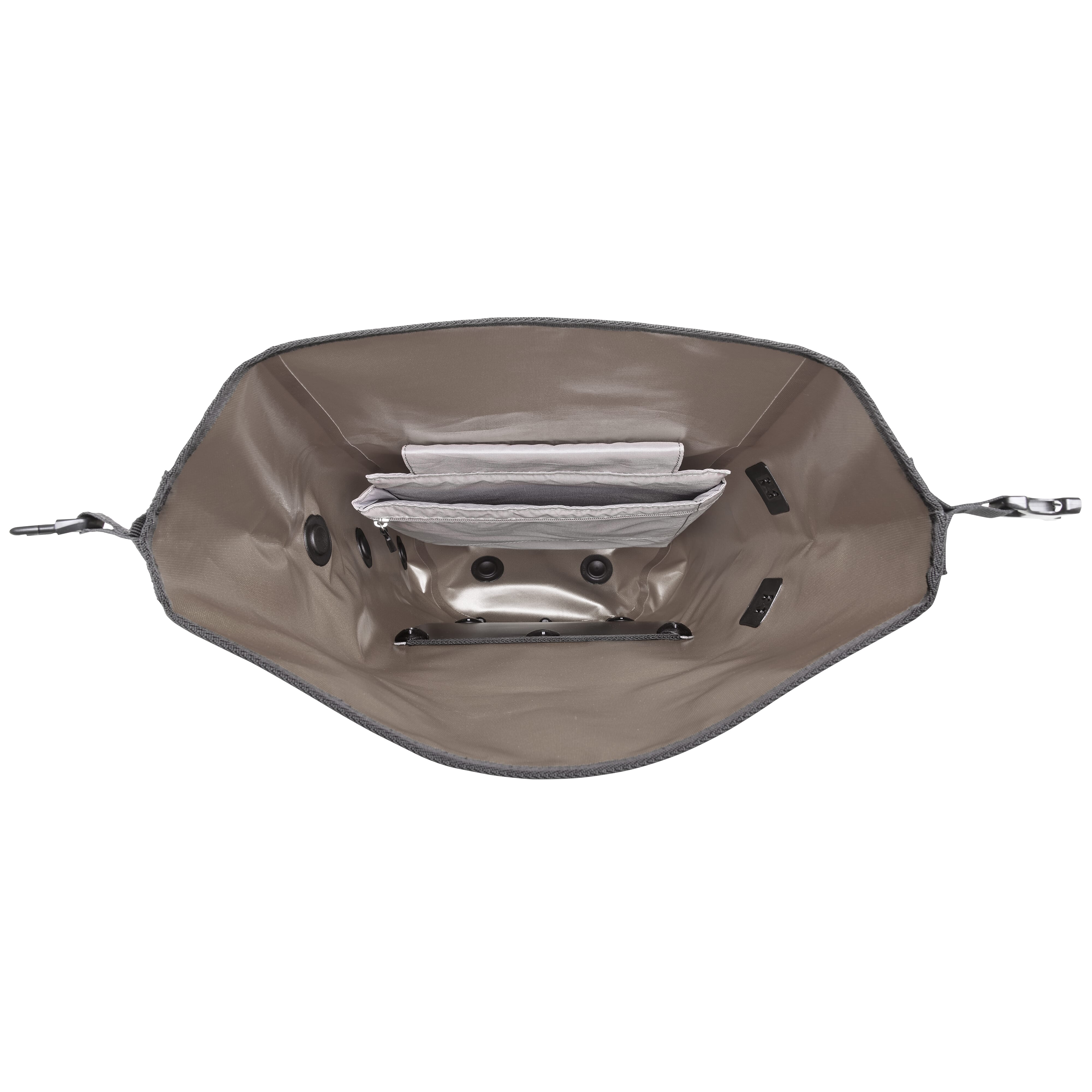 Ortlieb Vario Lite 22 litres - Interior view Dark Sand