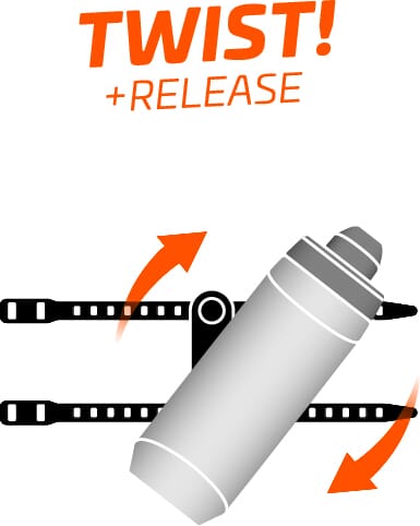 Fidlock Twist Bottle 590ml + Uni Base - Twist + Release