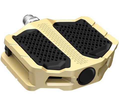 Shimano PD-EF205 flat pedal gold