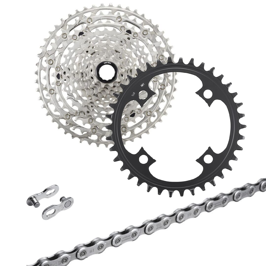 Shimano Steps E-Bike Verschleiß-Set Shimano Deore 12-fach