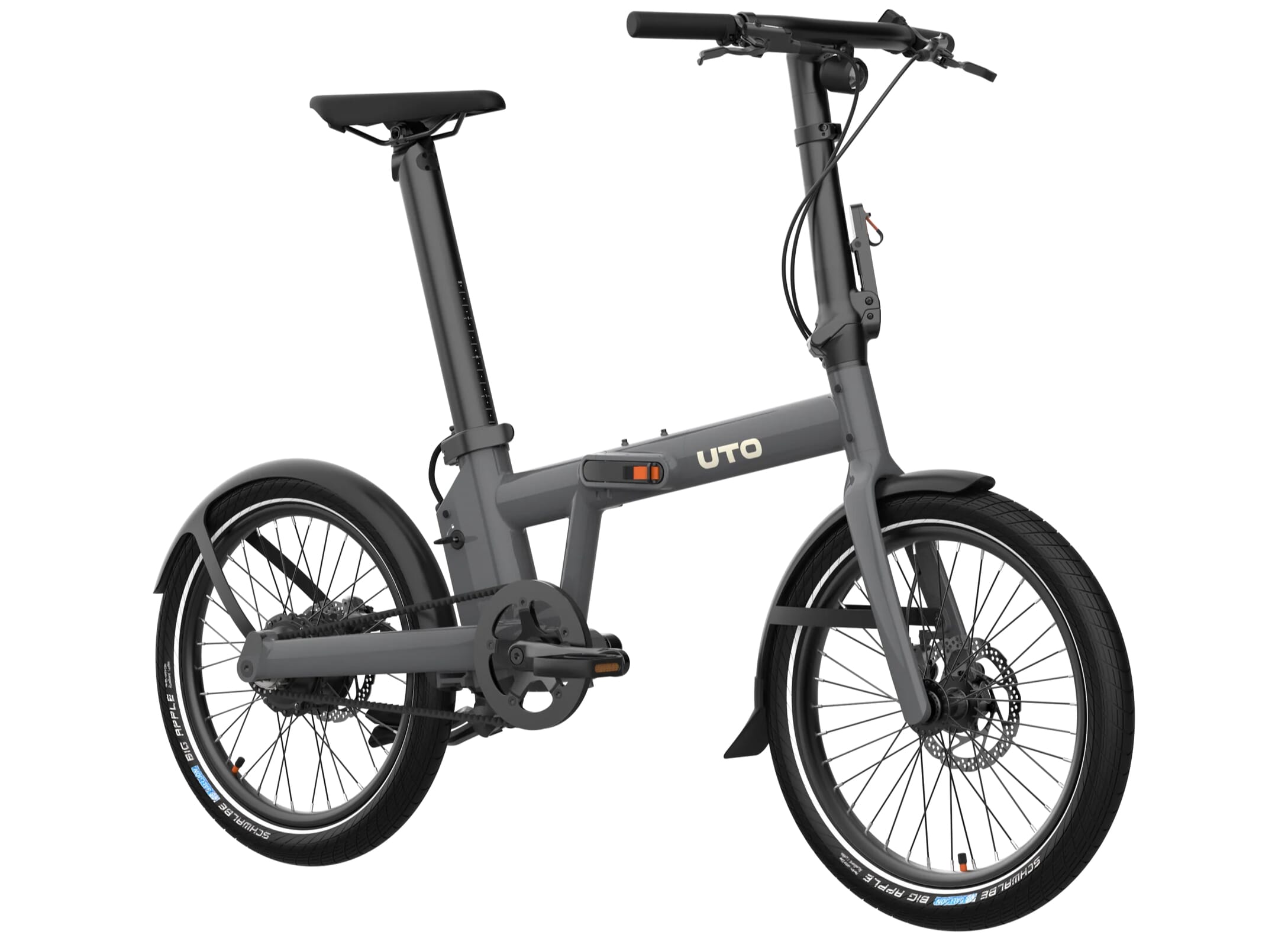 Uto Pro20 E-folding bike 2026 anthracite grey - View 2