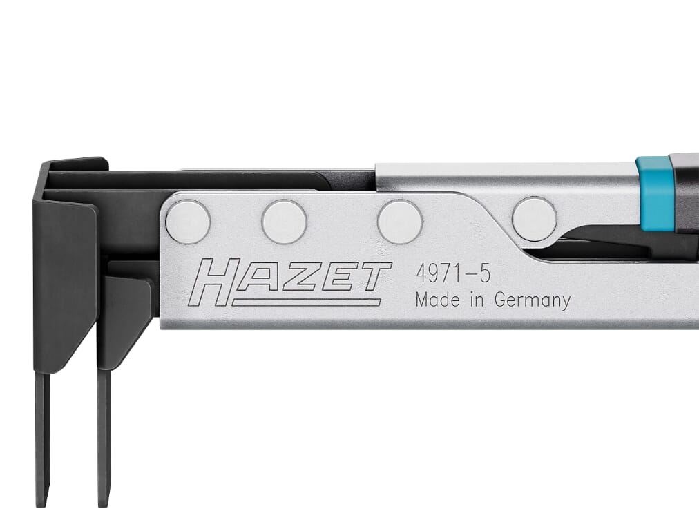 HAZET Bremskolben Rücksetzzange für Scheibenbremsen - geöffnet