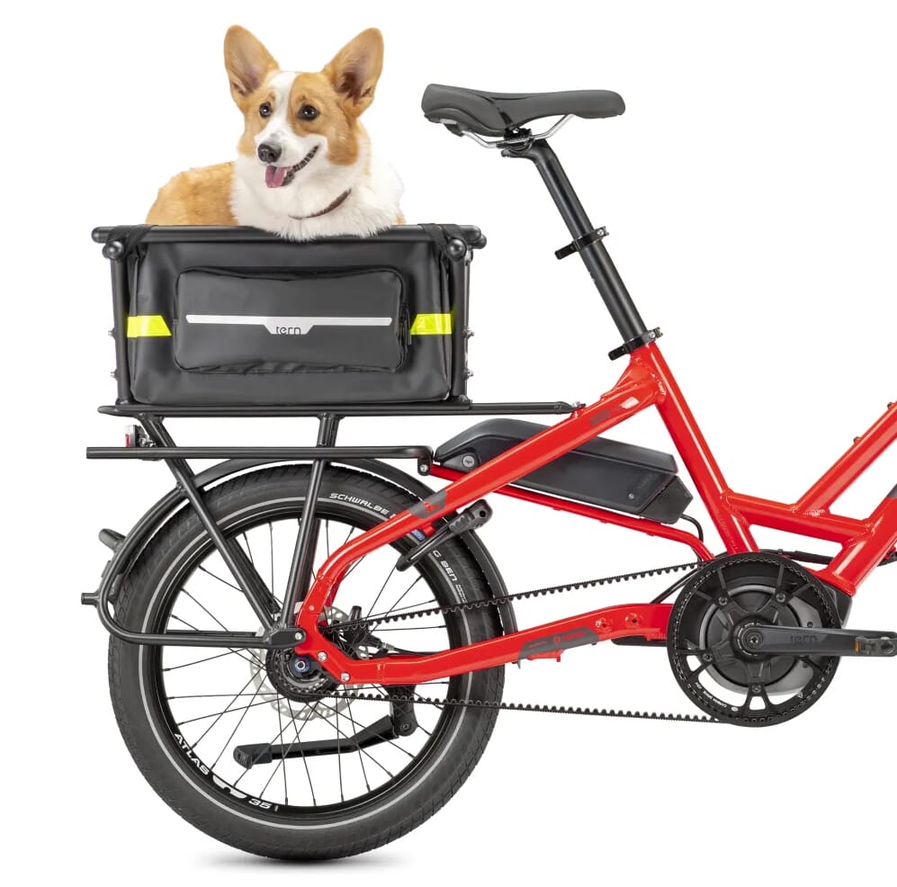 Tern Soft Crate Mini - Dog basket - with dog