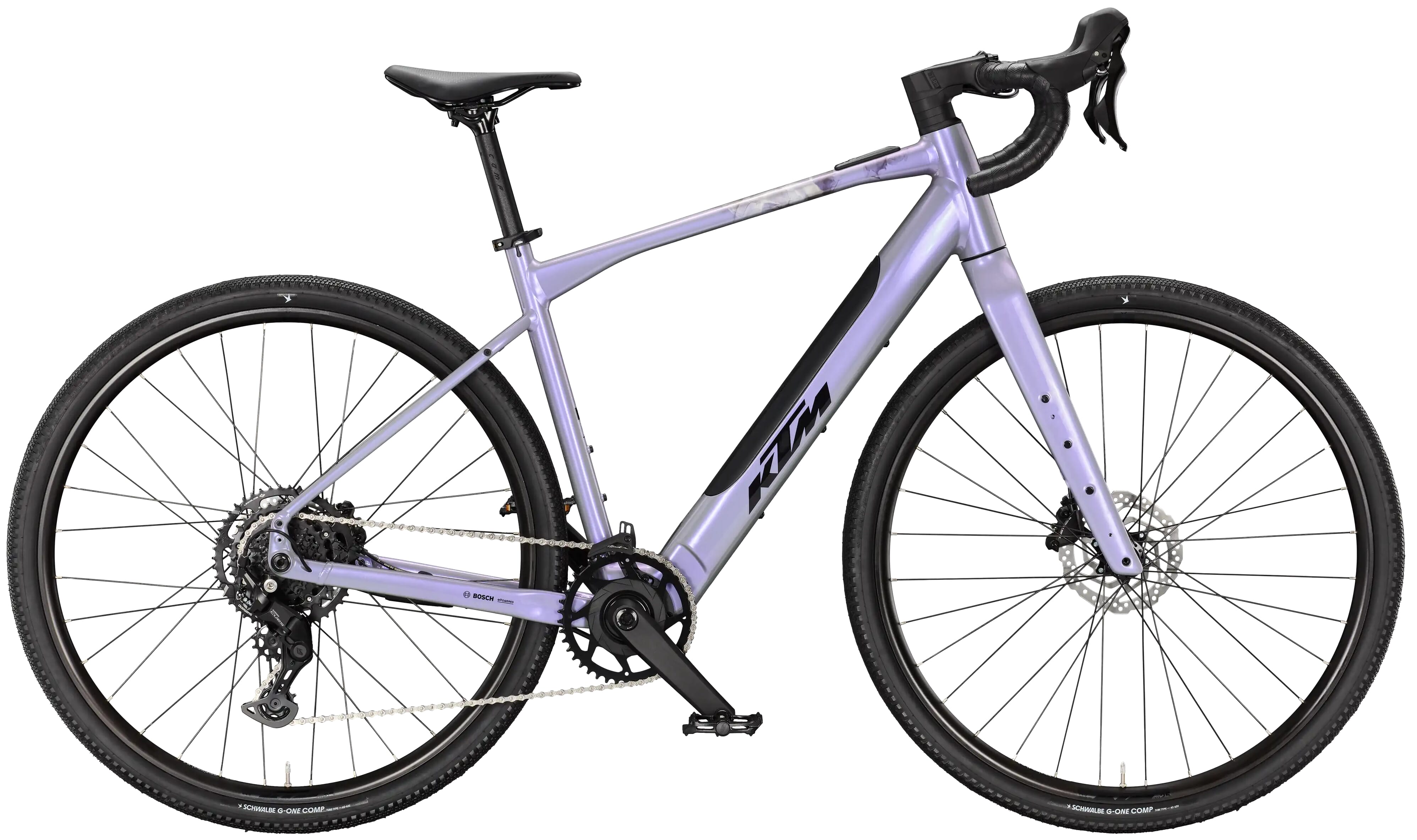 KTM Macina Gravelator HX – Sonic Purple (Black)