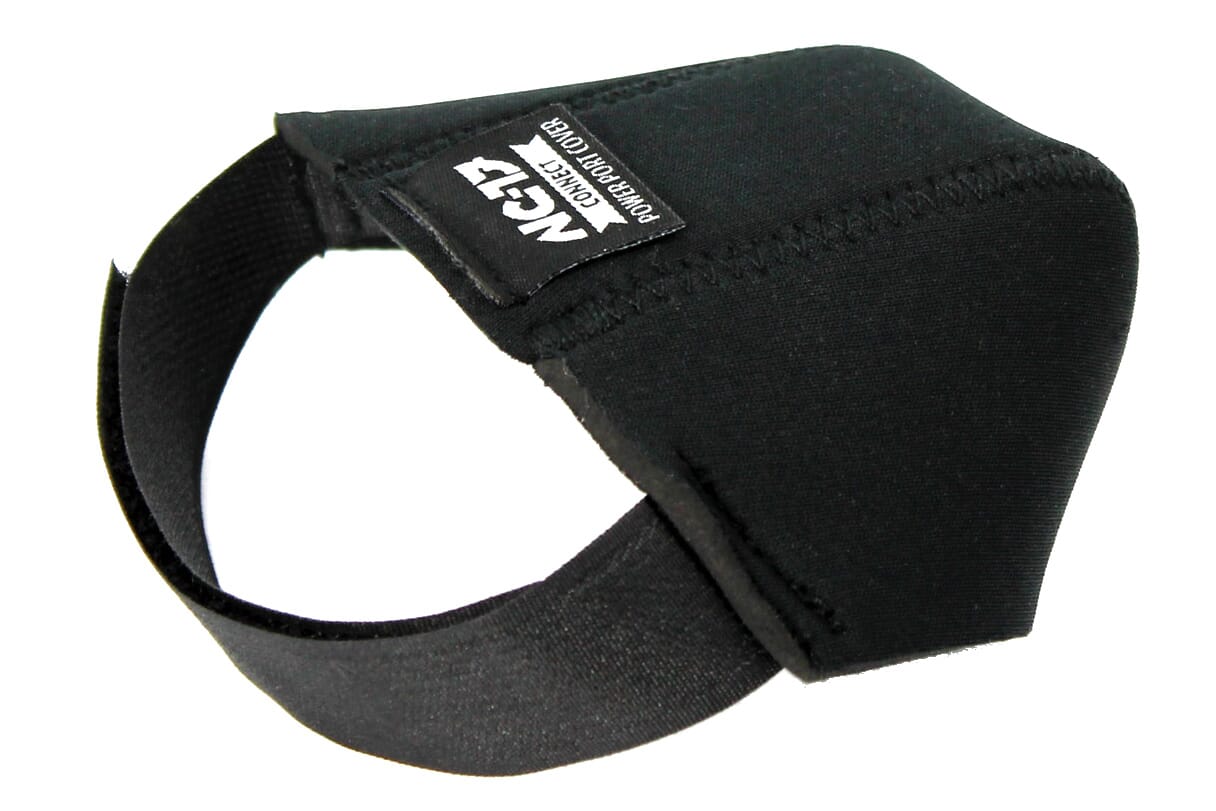 NC-17 E-Bike Electric-Cap made of neoprene for connection contacts of the rechargeable battery pack