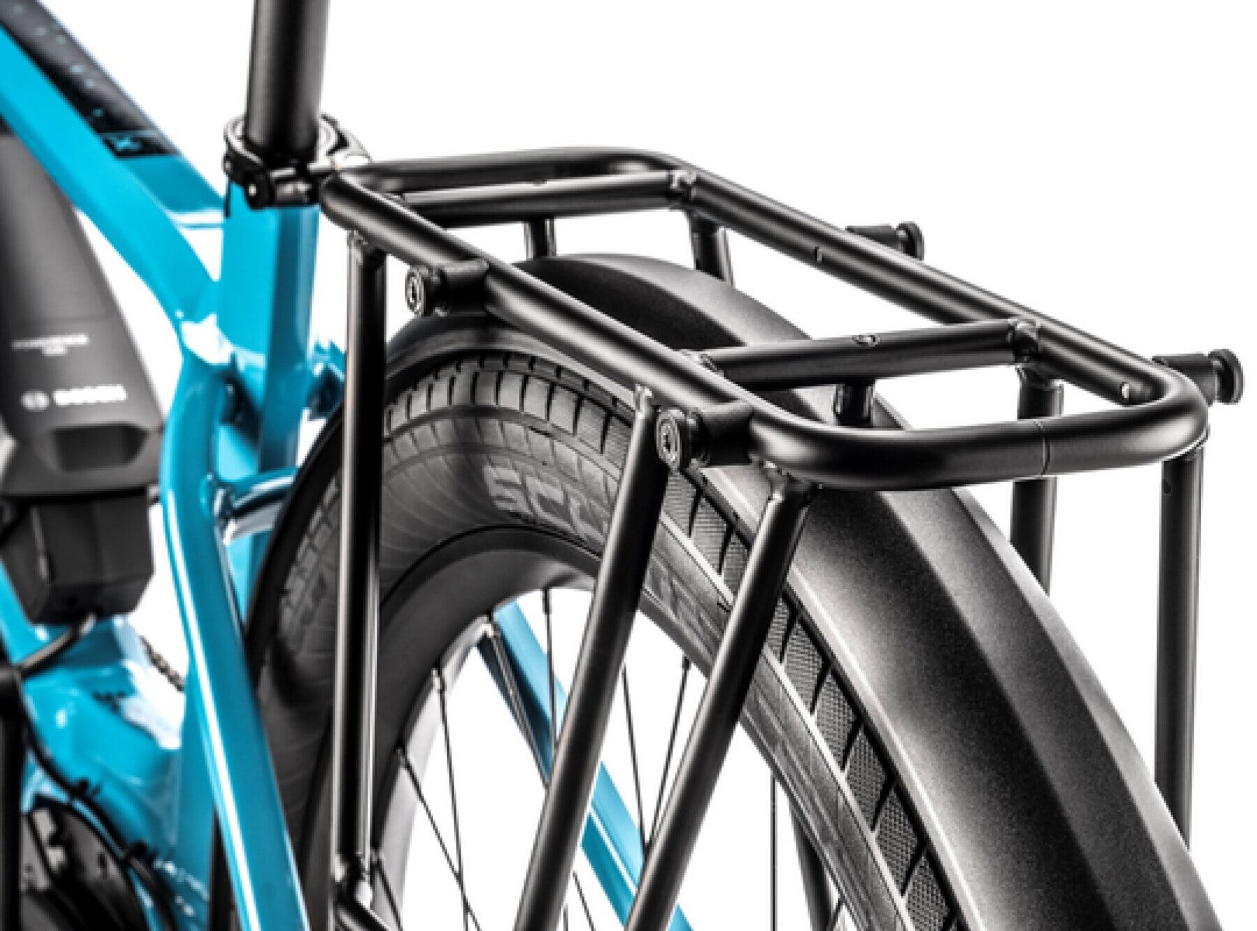 Moustache mudguard luggage rack kit for tandem